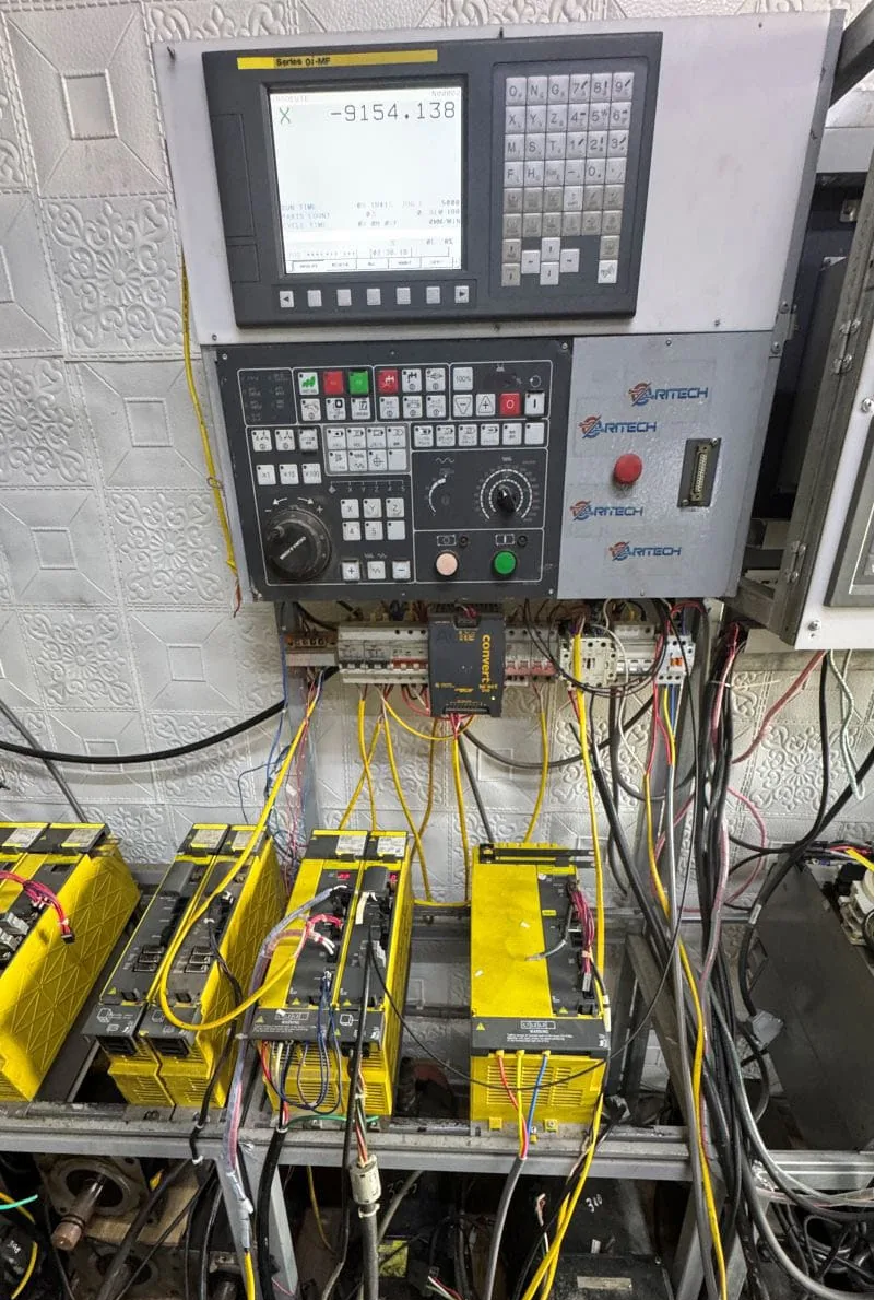 FANUC 0i-MF A06B-6240-H105 SV0654 servo amplifier repair overview