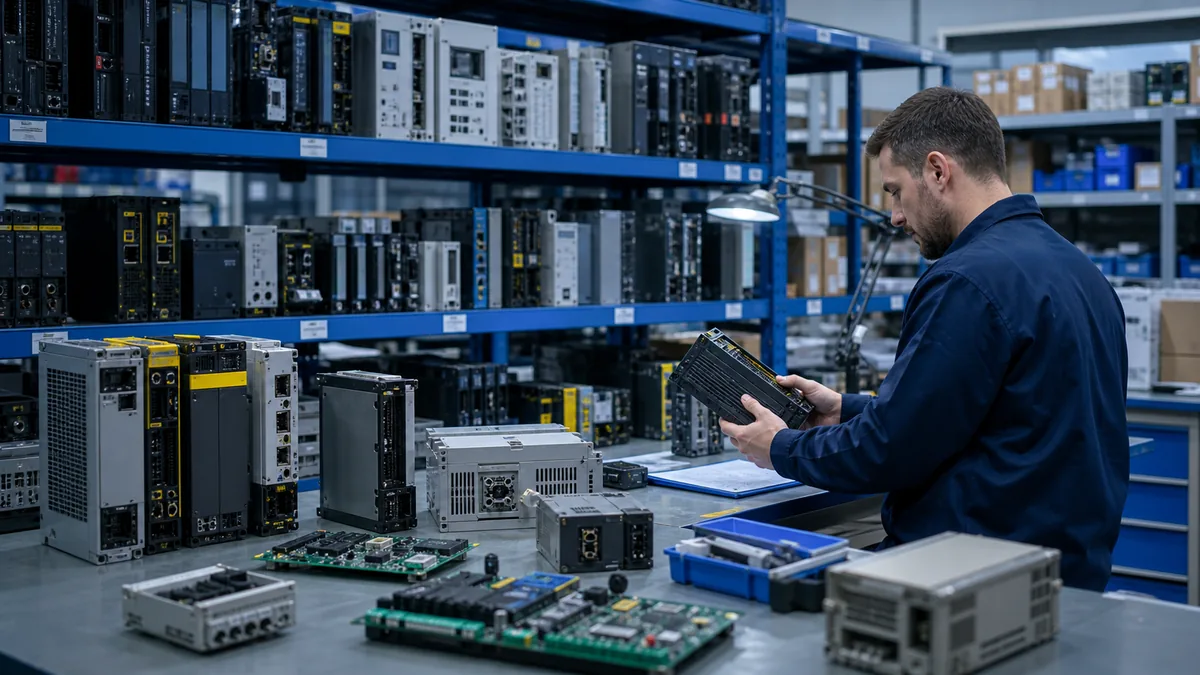 Warehouse shipping support for automation spare parts