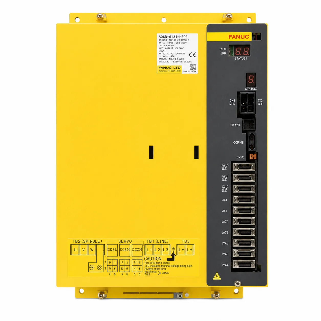 FANUC A06B-6134-H303#A front view