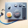 FANUC A02B-0236-C234 operator sub panel C front with handwheel, emergency-stop button, rotary selector and control buttons