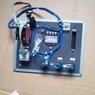 FANUC A02B-0236-C234 operator sub panel C complete rear wiring harness, switch contacts and handwheel assembly