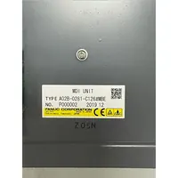 FANUC A02B-0281-C126 MDI unit nameplate