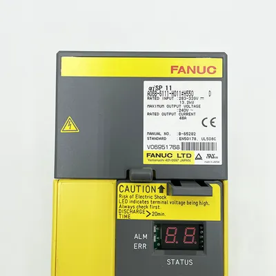 FANUC A06B-6111-H011#550 nameplate