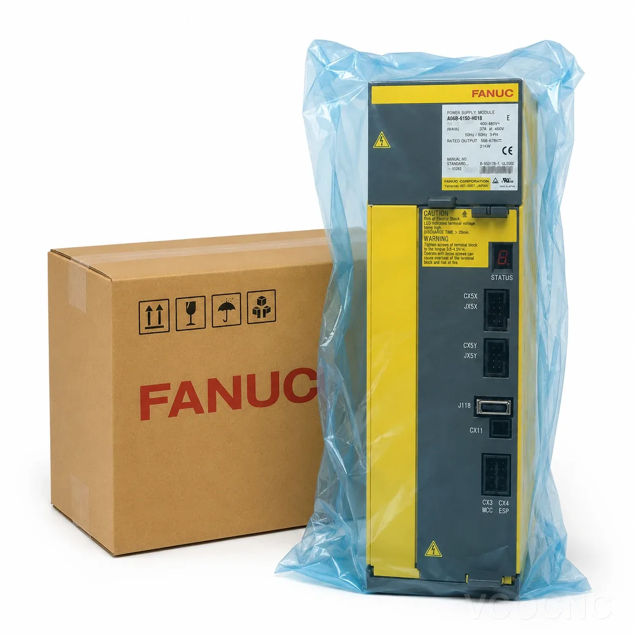 FANUC A06B-6150-H018 power supply module package