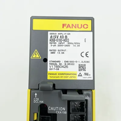 FANUC A06B-6160-H003 nameplate