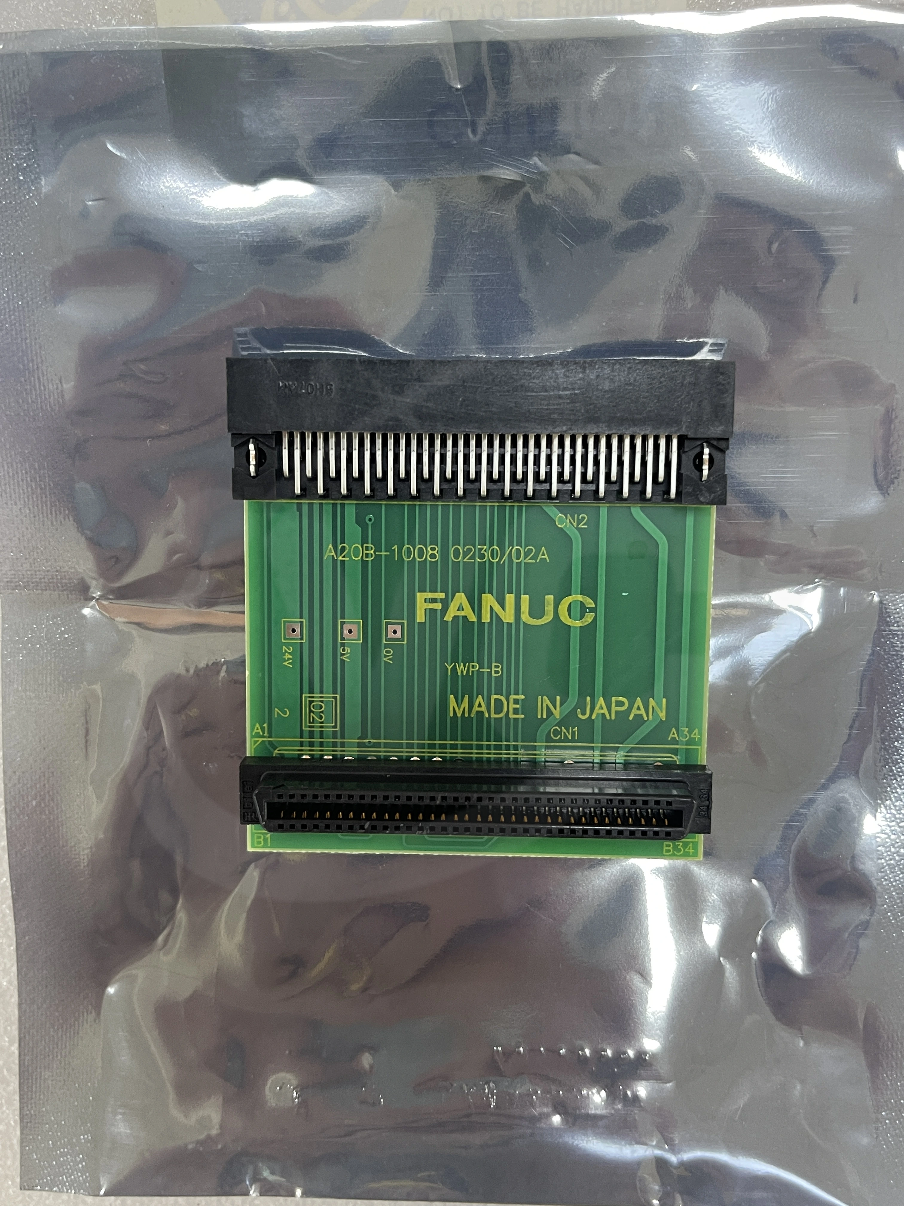 FANUC A20B-1008-0230 connector board front view