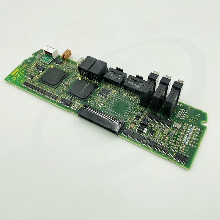 FANUC A20B-2101-0040 alpha i Servo Amplifier Control PCB component angle view