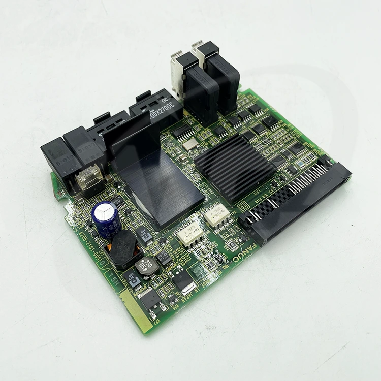 FANUC A20B-2101-0050 beta i Servo Amplifier Control PCB component angle view
