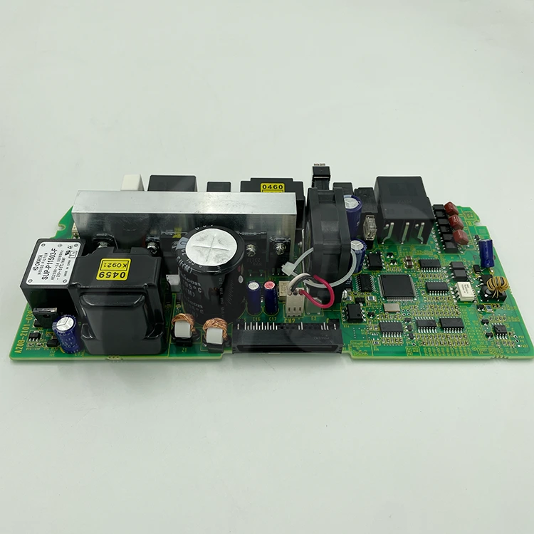 FANUC A20B-2101-0390 alpha i PSM Power Supply Control PCB front component view