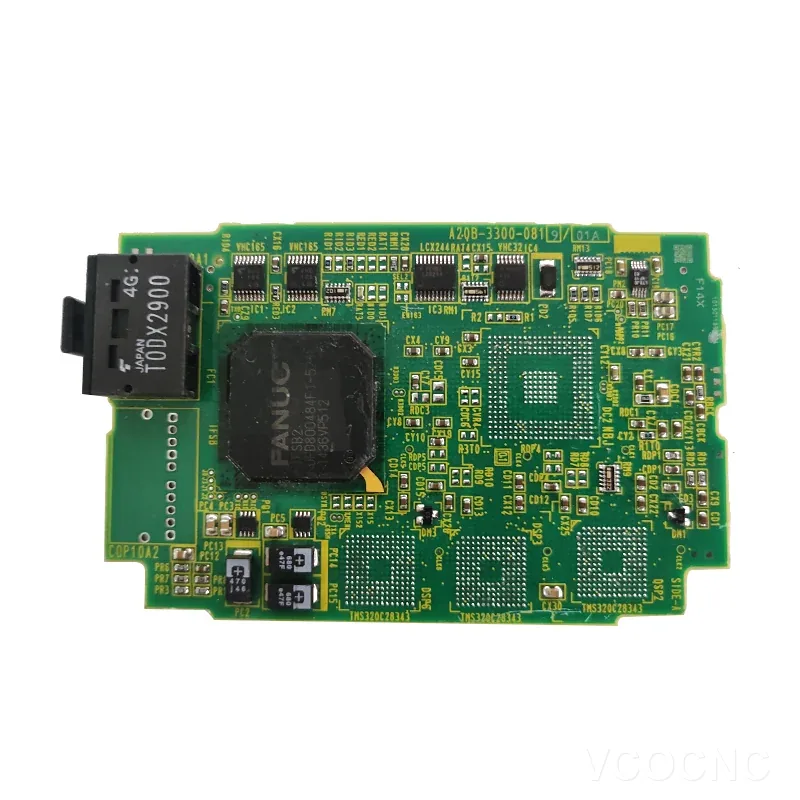 FANUC A20B-3300-0819 6-axis servo control card front view