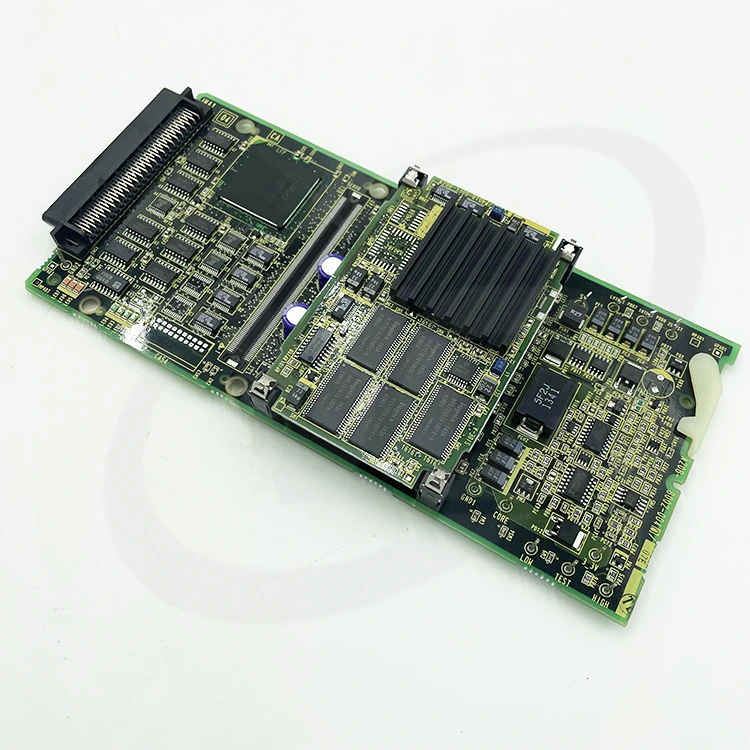 FANUC A20B-8002-0040 RISC Board PCB connector angle view