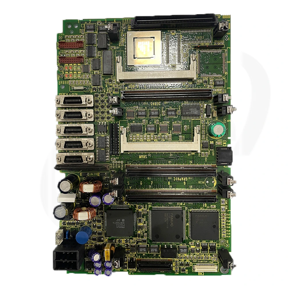 FANUC A20B-8100-0137 LCD-mounted main PCB front view