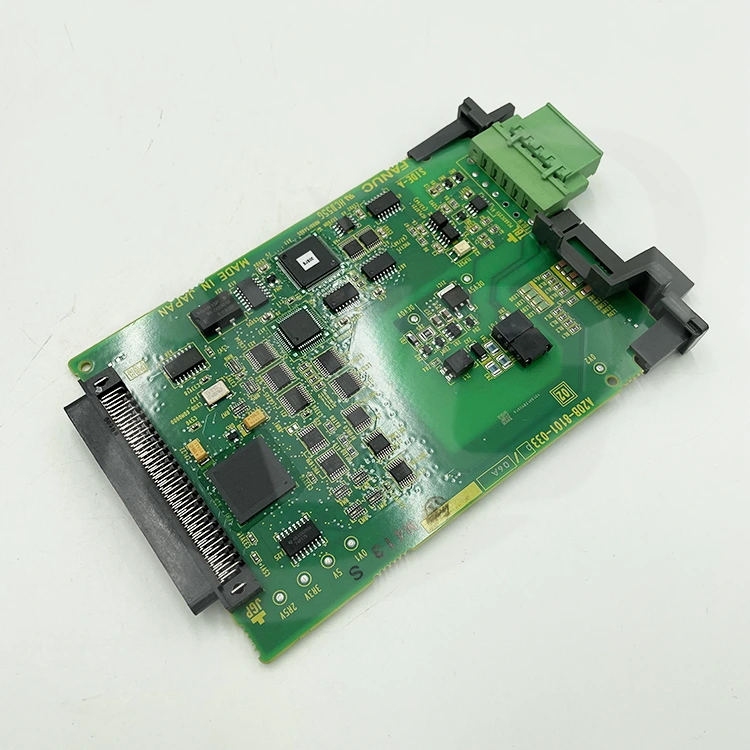 FANUC A20B-8101-0330 DeviceNet Slave Interface PCB DeviceNet connector angle view