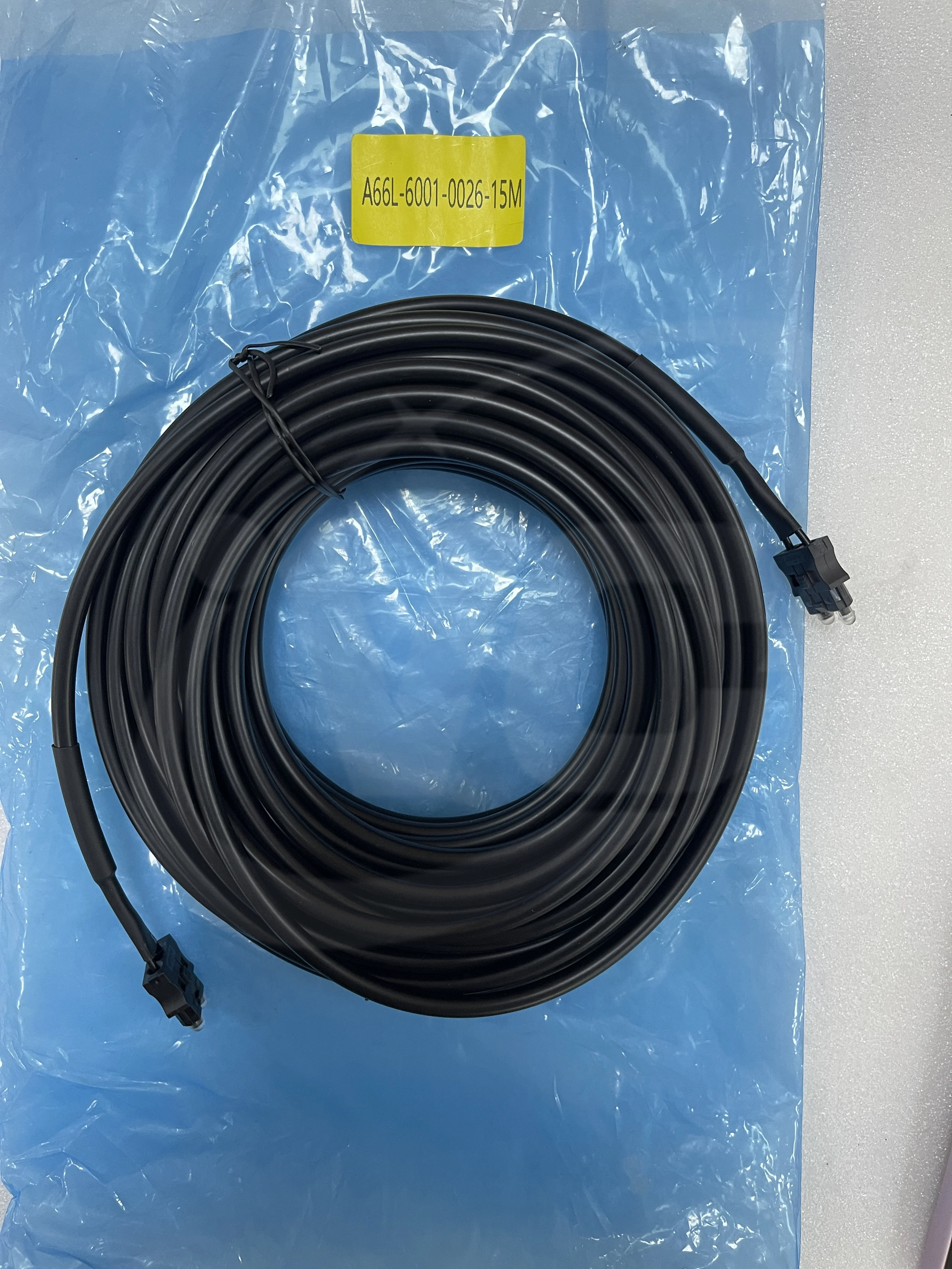 FANUC A66L-6001-0026 external optical fiber cable overall view