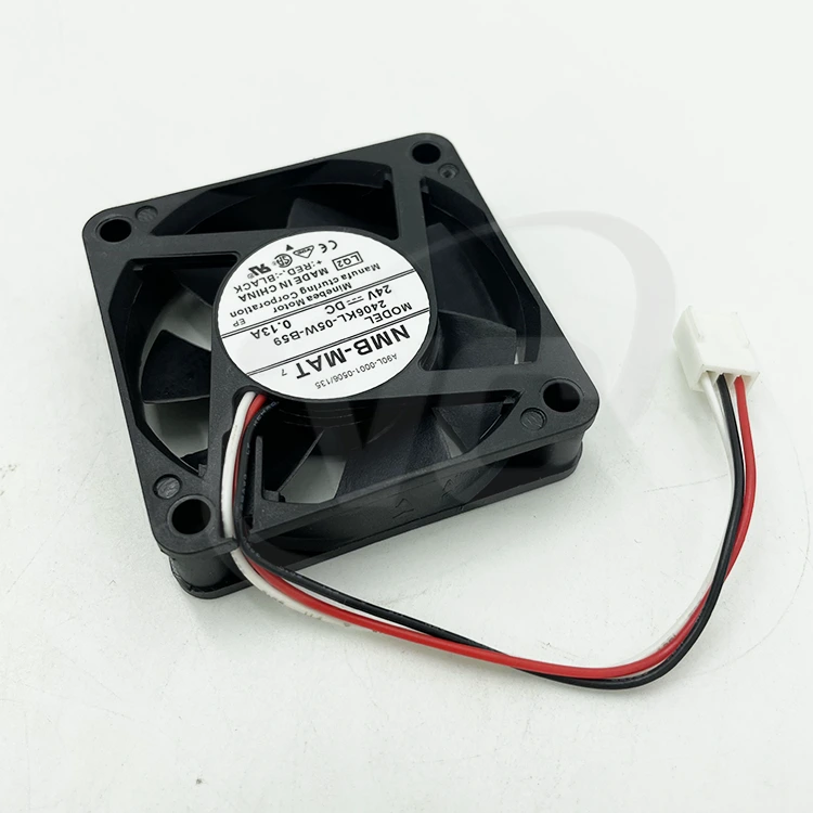 FANUC A90L-0001-0506#135 NMB-MAT 2406KL-05W-B59 fan nameplate
