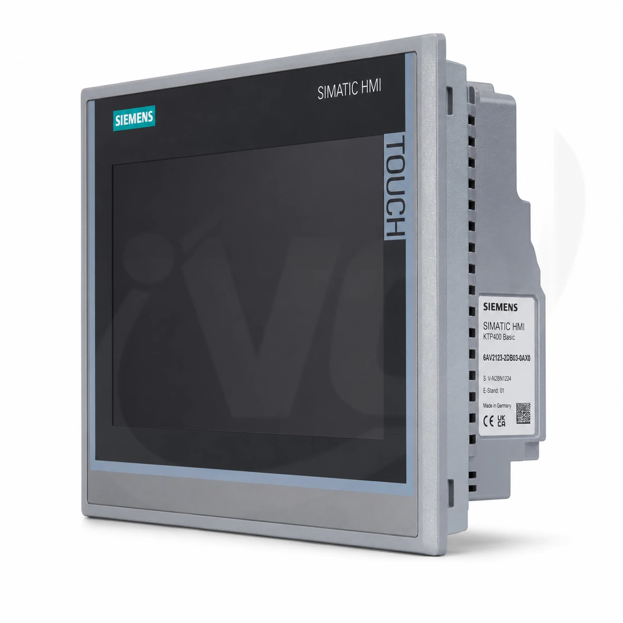 Siemens 6AV2123-2DB03-0AX0 simatic hmi ktp400 basic panel front view